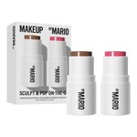 Makeup By Mario - Sculpt & Pop On The Go - Mini Set Contouring E Blush - -set Dark & Raspberry - Donna